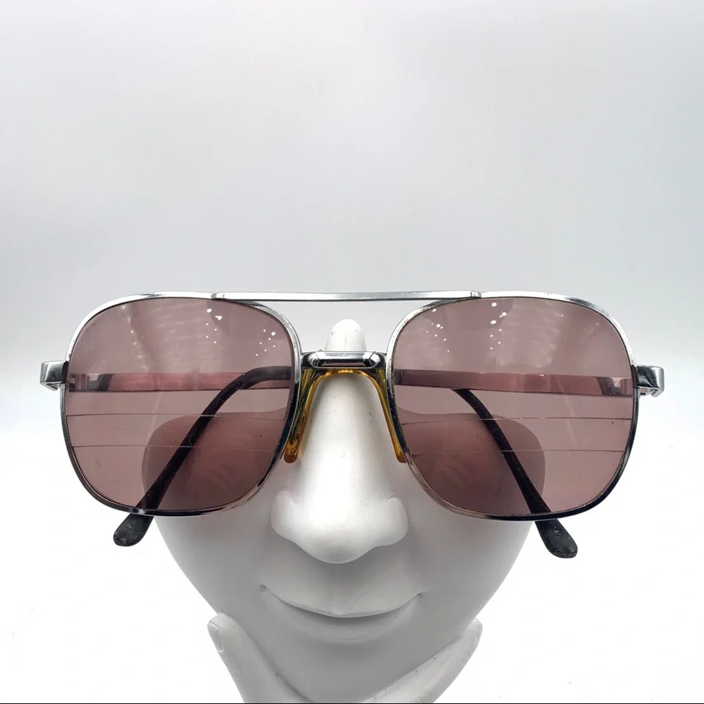 Vintage Z87 Gunmetal Aviator Sunglasses Frames